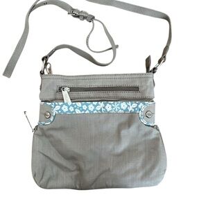 Thirty-One Crossbody Blue and Grey /Cross Body Bag